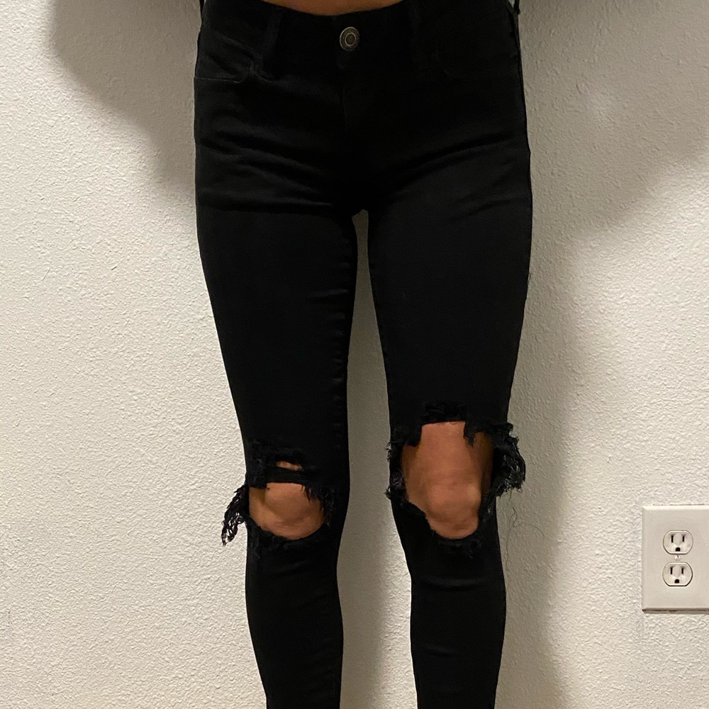 Black American Eagle jeans